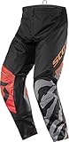  Scott 350 Race Kids Niños MX Motocross/DH Bicicleta Pantalones Negro/Gris/Naranja 2017, 28