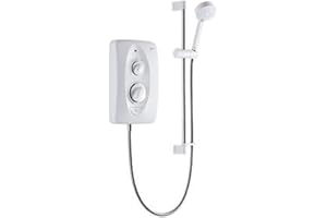 Mira Showers 1.1788.010 Jump Multi-Fit 8.5 kW Electric Shower - White/Chrome
