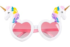 Boland 50030 - Partybrille Einhorn, Unicorn, Spaßbrille, Fotobox, Accessoire, Mottoparty, Karneval
