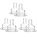 Dr. Brown's Level-3 Wide Neck Nipple, 6 Pack Size: Level 3