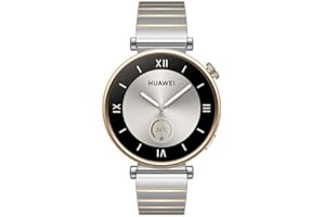 ‎HUAWEI HUAWEI Watch GT 4 41 mm Smartwatch, Do 7 dni pracy na baterii, Kompatybilny z Androidem i iOS, dokładne zarządzanie zdrowiem, Pomiar tętna, SpO2, GPS, srebrny