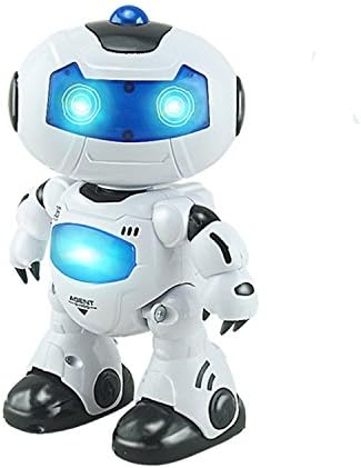 RC Robot Kids' Electronics Robot Infrared ABS Singing Dancing Walking Remote Controlled Singing Dance Music Light