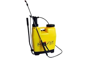 GARDAWN 20L Knapsack Garden Pressure Sprayer – Backpack Water Spray Lance Jet Fine Nozzle – Portable Manual Hand Pump Action Power Washer – Home Crop Chemical Weed Killer – Comfortable Strap Locking Trigger
