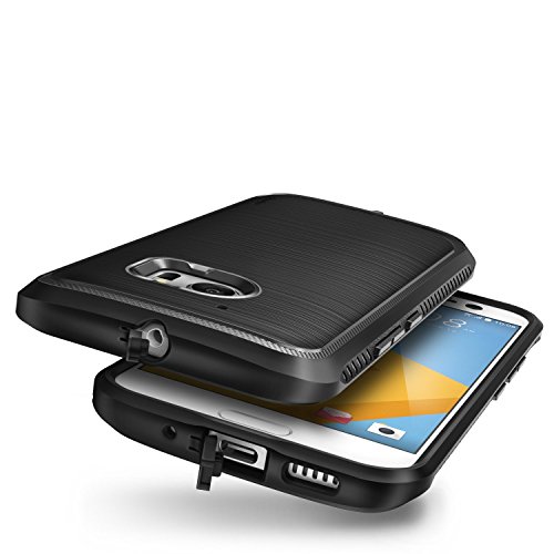 Funda HTC 10   Ringke ONYX  Fuerza el  stica  Durabilidad flexible  duradero antideslizante gota protecci  n  TPU Defensivo paraHTC 10 - Black