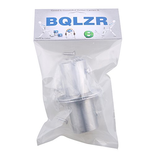 BQLZR Edelstahl-Rohr Flansch Sockel Rod Halterung Halter für 25mm Durchmesser Rohr Hardware Packung mit 2 - 4