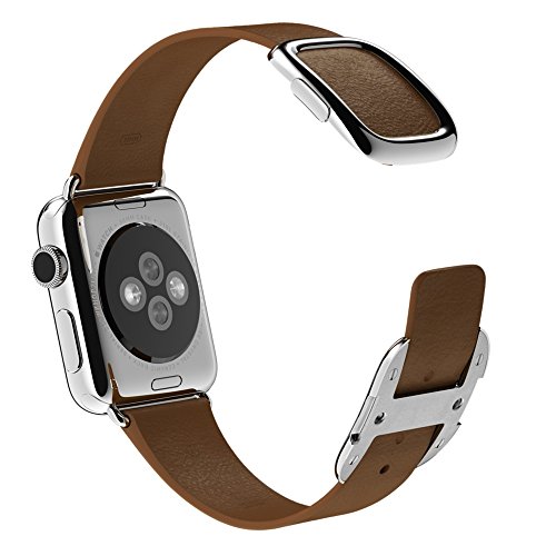 Preisvergleich Produktbild APPLE 38mm Brown Modern Buckle - Small - Sonderpos