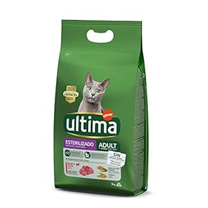 Ultima Pienso para Gatos Esterilizados Adulto con Buey