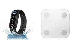 Xioami Mi Smart Band 6 Sports Smart Bracelet- Amoled Display- Black & New Xiaomi Mi Body Composition Scale 2 Smart Fat Weight