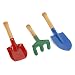 H-Store 3Pcs Outdoor Garden Tools Set Rake Shovel Playset Kids Beach Sandbox Toy RS.285.00