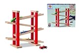Heros 100027332 – Auto-Rennbahn, 5-teilig, bunt – 38×31 cm – Rollbahn – Made in Germany – Buchenholz - 6