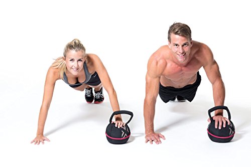Erste Kettlebell aus Stoff Gymbox Smashbell, 4-20 kg, befüllt - 5