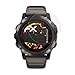 Produktbild atFoliX Schutzfolie kompatibel mit Garmin Fenix 5X Plus 51 mm Displayschutzfolie, HD-Entspiegelung FX Folie (3X)