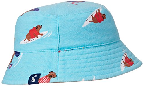 Joules Baby-Boys U_BABYBRIT Sunhat, Multicoloured (Surfing Dogs), Large