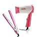 Nova Freshers Pack NHS 891 and NHP 8104 Foldable Hair Dryer (Pink) RS.850.00