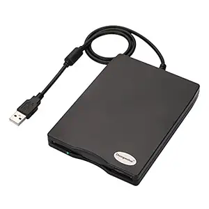 3.5 USB External Floppy Disk Drive Portable 1.44 MB FDD for PC Windows 98 ME 2000 XP Vista Windows 7 8 No Extra Driver Required Plug and