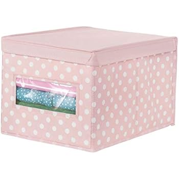 Amazon.de: mDesign Aufbewahrungsbox aus Stoff (groß) - stapelbare