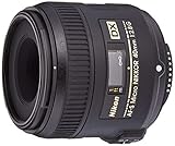 Autofokus Nikon 40 mm/F 2,8 G AF-S DX MICRO-40 mm Objektiv (Nikon F-Anschluss,True)