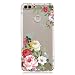 Produktbild Carols Huawei P Smart Hülle, Huawei P Smart/Huawei Enjoy 7S Handyhülle, Huawei P Smart/Huawei Enjoy 7S Schutzhülle - Pfingstrose Blume