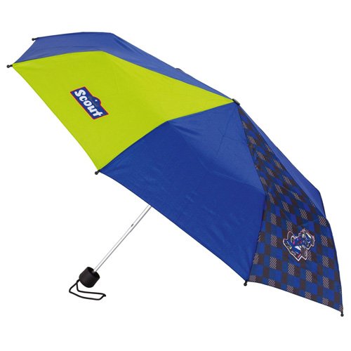 Scout Parapluie Pliant Crayon de l’Ecole Cas, Multicolore (Bleu)