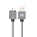 Produktbild MK Datenkabel A-Stecker auf Micro-B-Stecker USB 3.0 Nylon Festplatten Kabel,0.25M