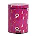 Produktbild Müll Treteimer Abfall 5L Rosa Persönlichkeit Ruhig Edelstahl Deodorant Push Top Inneneimer Müll Statische Tropfen Müll Covered Deckel Flip Home Niedrige Decibel Küche Office Storage Low Decibel