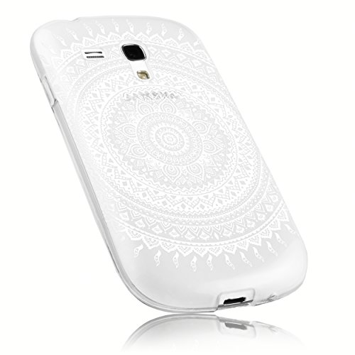 Preisvergleich Produktbild mumbi Schutzhülle Samsung Galaxy S3 mini Hülle im Mandala Design