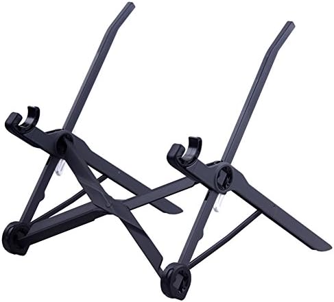 ODSS Portable Laptop Stand with Ventilated and Adjustable Function Universal for MacBook and Other Laptops (Black)
