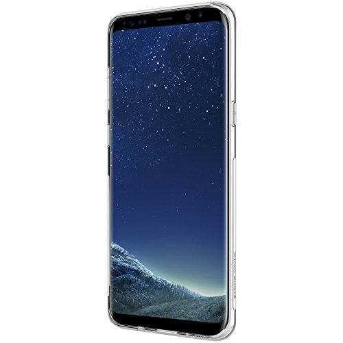Nillkin Nature - Carcasa protectora trasera de gel   TPU para Samsung Galaxy S8 - Transparente