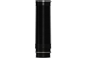 KAUFDACH ALLES FÜR DEIN DACH Flexibles Anschlussrohr RUROFLEX für Dunstrohre und Entlüfter - Verfügbar in DN 110-150 mm - Flexrohr Schlauch Reduzierstück Dachentlueftung Flexschlauch (U4506 - Ø125 → Ø125 / 110/100 [mm])