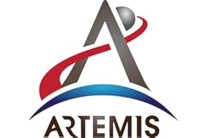 U24 Adesivo NASA Artemis Mission Seal, 10 x 9 cm