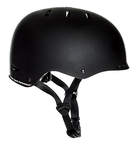 Sport DirectTM BMX-Skate Erwachsene: „Die Hand“ Erwachsene: NB: 55-58 cm Cycle schwarz Fahrrad Helm CE EN1078 TÜV Zulassungen - 4