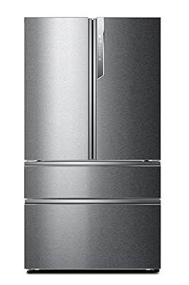 Haier HB25FSSAAA - frigo américain (Autonome, Acier inoxydable, Porte française, A++, LED, SN, ST, T, Non)