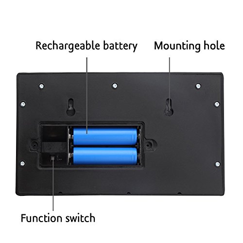 GDEALER 32 LED Solar Wandleuchten 400 Lumen Outdoor Wasserdicht 3 Modi Dim Garten Solarleuten mit Bewegungsmelder für Innenhof Sicherheit Treppe Landschaft Security - 5