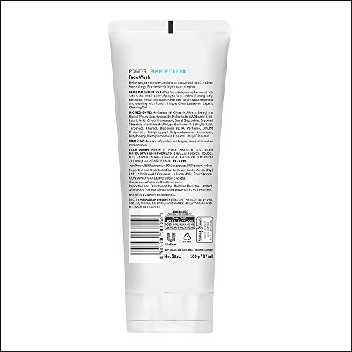 ponds pimple clear face wash amazon