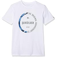 Quiksilver EQYZT04777 Classic Revenge Camiseta, Niños, Blanco (Bright White - Solid), XS/8