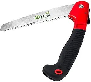 JD FRESH Folding Pruner Cutter Folding Pruning Saw Bamboo Cutter Wood Saw Hand Tree Cutting Saw Wood Cutter Tools Wooden Cutter woodcutter Wood Working