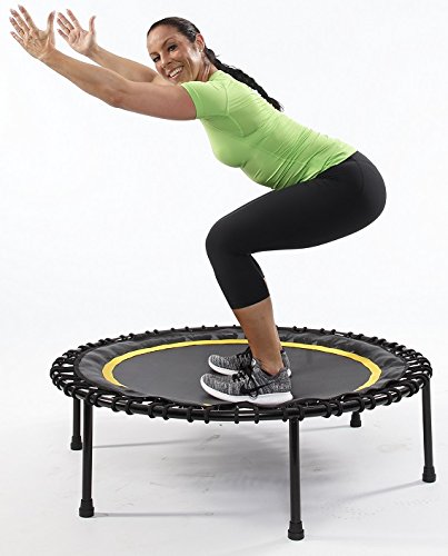 Fitnesstrampolin mit Haltegriff „Cacau“ JOKA FIT Trampolin jumping fitness mit großem Spassfaktor, Minitrampolin mit Gummiseilfederung JOKA FIT - 5