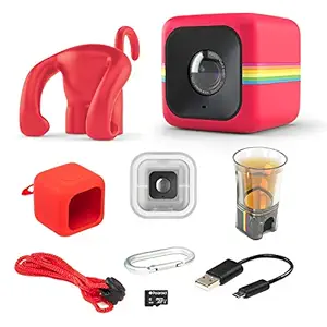 Polaroid Cube Act II ? HD 1080p Mountable Weather-Resistant Lifestyle Action Video Camera & 6MP Still Camera w/Image Stabilization, Sound Recording, Low Light Capability & Other Updated Features