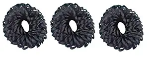 Chanderkash 3 Hair Juda Band, Large, Black