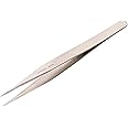 Draper 19670 Straight Tweezers with Fine Point, 120mm , Blue