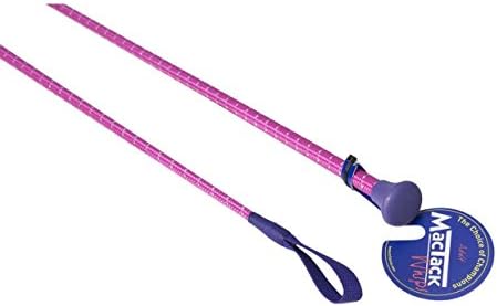 MacTack Metallic Riding Whip (24 inches) (Pink Metallic)