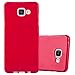 Produktbild Cadorabo Hülle für Samsung Galaxy A5 2016 (6) - Hülle in Jelly ROT – Handyhülle aus TPU Silikon im Jelly Design - Silikonhülle Schutzhülle Ultra Slim Soft Back Cover Case Bumper