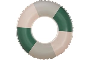NAIXUE Flotteurs De Piscine Gonflables Anneaux De Bain Simples Flotteurs De Piscine À Rayures Vintage Summer Pool Party Toy Accessoires Photo Tubes De Piscine Nouveauté Pool Toy Gonflables De Piscine