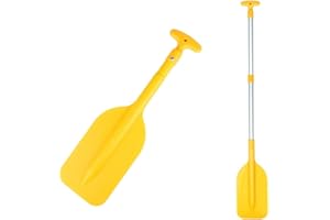 FIORKY Kayak Paddle, Telescopic Paddle, Collapsible Oar, Retractable Portable Rafting Boat Paddle, Telescoping Plastic Boat Paddle, Floating Outdoor Kayak Water Sport, Small Safety Boat Accessories