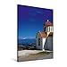 Produktbild Premium Textil-Leinwand 60 cm x 90 cm hoch, Landschaft mit Kirche in Kreta | Wandbild, Bild auf Keilrahmen, Fertigbild auf echter Leinwand, ... Kreta, Griechenland, Europa (CALVENDO Orte)