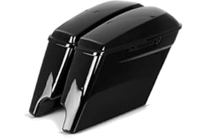 CRAFTRIDE Seitenkoffer Stretched für Harley Davidson CVO Street Glide 14-24 lackiert, o. Verschluss