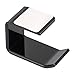 Price comparison product image Headset Holder, MACTISICAL Acrylic Headphone Stand Holder Stick-On Adhesive Hooks Under-Desk Earphone Stand Hanger Mount (Smooth Shape)