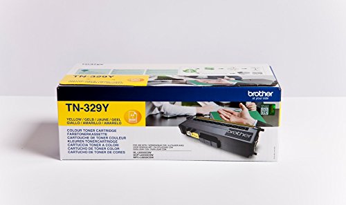 Brother Original Super-Jumbo-Tonerkassette TN-329Y gelb (für Brother HL-L8350CDW, DCP-L8450CDW, MFC-L8850CDW) - 2