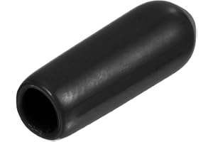 QUARKZMAN 25 stycken ändkåpor av gummi gummikåpor 3/16 tum (5 mm) ID lock runt ändlock skruvgänga skyddskåpor