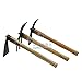 Produktbild Hoe/Ho/hoe mit kurzen Holzstiel dual-use-drei-Stück garten blume, Gartengeräte Gartengeräte,Holz-Set von drei Stahl